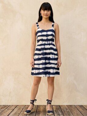 Sugarhill NWT Navy + White Sundress Sz 8/10